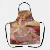 Mary Cassatt - Eine Frau mit Perlenschnur in einer Schürze (Vorderseite)