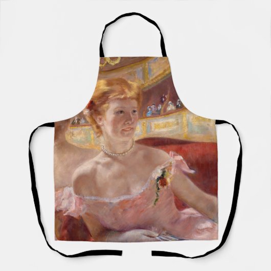 Mary Cassatt - Eine Frau mit Perlenschnur in einer Schürze (Vorderseite)