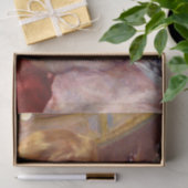 Mary Cassatt - Eine Frau mit Perlenschnur in einer Seidenpapier (Geschenk)