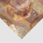 Mary Cassatt - Eine Frau mit Perlenschnur in einer Seidenpapier (Detail)