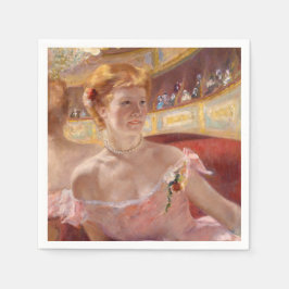 Mary Cassatt - Eine Frau mit Perlenschnur in einer Serviette