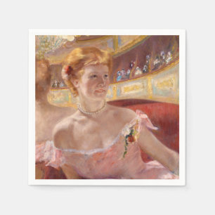 Mary Cassatt - Eine Frau mit Perlenschnur in einer Serviette