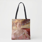 Mary Cassatt - Eine Frau mit Perlenschnur in einer Tasche (Vorderseite)