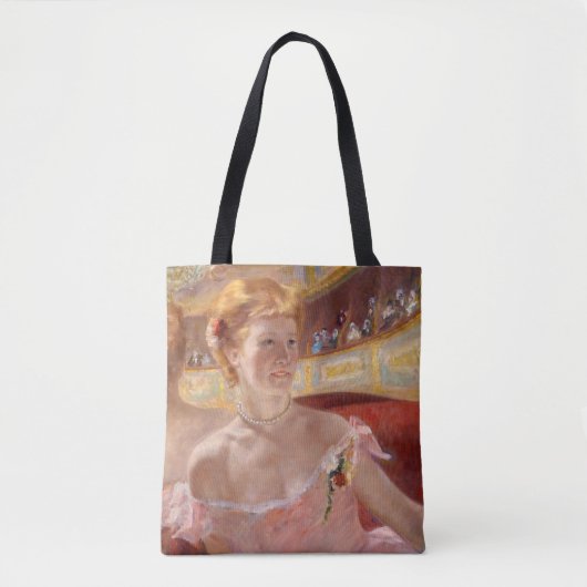 Mary Cassatt - Eine Frau mit Perlenschnur in einer Tasche (Vorderseite)