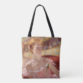 Mary Cassatt - Eine Frau mit Perlenschnur in einer Tasche (Rückseite)