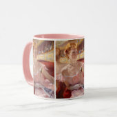 Mary Cassatt - Eine Frau mit Perlenschnur in einer Tasse (Vorderseite Links)