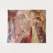 Mary Cassatt - Eine Frau mit Perlenschnur in einer Wandteppich (Vorderseite (Horizontal))