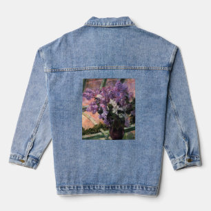 Mary Cassatt - Flieder in einem Fenster Jeansjacke
