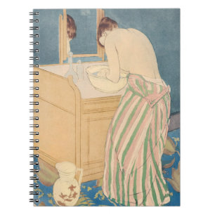 Mary Cassatt - Frau beim Baden Notizblock