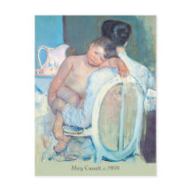 Mary Cassatt Frau sitzend mit Kinderwaffen CC1204