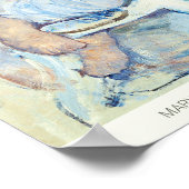 Mary Cassatt Frau sitzend mit Kinderwaffen CC1205 Poster (Ecke)