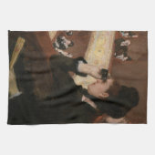 Mary Cassatt - In Loge Geschirrtuch (Horizontal)