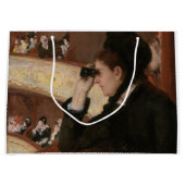 Mary Cassatt - In Loge Große Geschenktüte (Vorderseite)