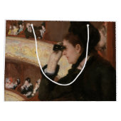 Mary Cassatt - In Loge Große Geschenktüte (Rückseite)