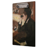 Mary Cassatt - In Loge Klemmbrett (Links)