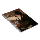 Mary Cassatt - In Loge Notizblock (Rechte Seite)