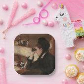 Mary Cassatt - In Loge Pappteller (Party)