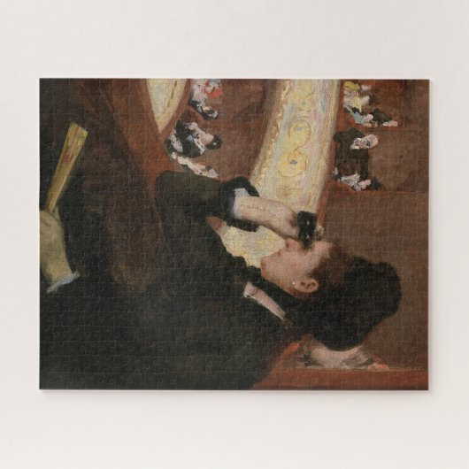 Mary Cassatt - In Loge Puzzle (Horizontal)