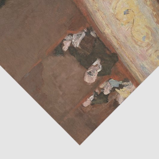 Mary Cassatt - In Loge Seidenpapier (Detail)