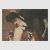 Mary Cassatt - In Loge Seidenpapier (Vorderseite)