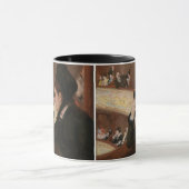 Mary Cassatt - In Loge Tasse (Zentrum)