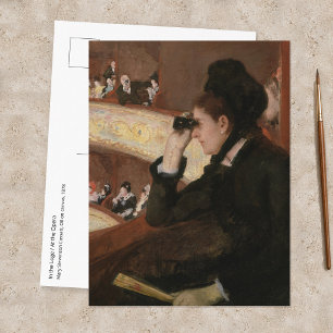 Mary Cassatt - In the Loge Postkarte