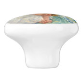 Mary Cassatt - Jungmütternähen Keramikknauf (Seitenansicht)