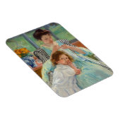 Mary Cassatt - Jungmütternähen Magnet (Rechte Seite)