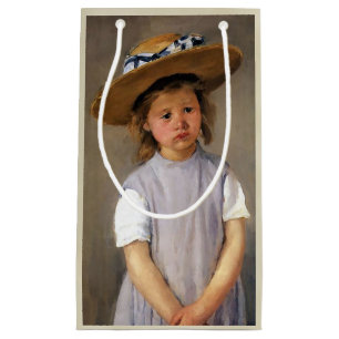 Mary Cassatt "Kind in einem Strohhut" Kleine Geschenktüte