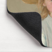 Mary Cassatt - Kind in einem Strohhut Mousepad (Ecke)