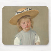 Mary Cassatt - Kind in einem Strohhut Mousepad (Vorne)