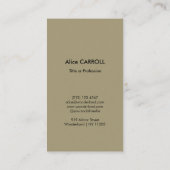 Mary Cassatt - Kind in einem Strohhut - QR-Code Visitenkarte (Rückseite)