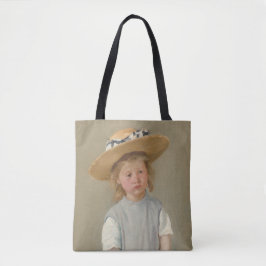 Mary Cassatt - Kind in einem Strohhut Tasche