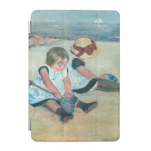 Mary Cassatt - Kinder, die am Strand spielen iPad Mini Hülle