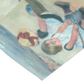Mary Cassatt - Kinder, die am Strand spielen Kurzer Tischläufer (Ecke)