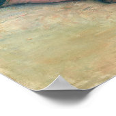 Mary Cassatt - Kinder, die am Strand spielen Poster (Ecke)