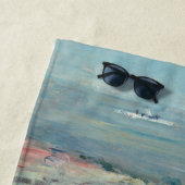 Mary Cassatt - Kinder, die am Strand spielen Strandtuch (Beispiel)