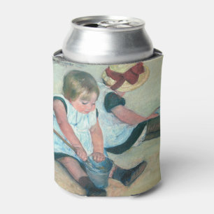 Mary Cassatt - Kinder spielen am Strand Dosenkühler