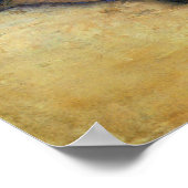 Mary Cassatt Kinder spielen auf dem Strandposter Poster (Ecke)