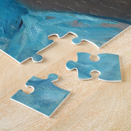 Mary Cassatt - Kleines Mädchen in einem blauen Ses Puzzle (Seite)