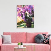 Mary Cassatt Lilacs Canvas Print Leinwanddruck (Insitu (Wohnzimmer))