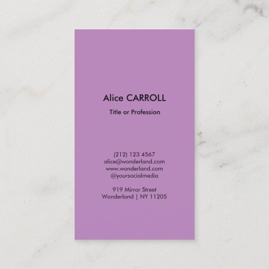 Mary Cassatt - Lilacs in a Window - QR Code Visitenkarte (Rückseite)