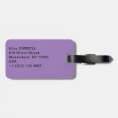 Mary Cassatt - Lilacs in einem Fenster Gepäckanhänger (Rückseite horizontal)