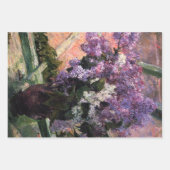 Mary Cassatt - Lilacs in einem Fenster Geschenkpapier Set (Vorderseite 2)