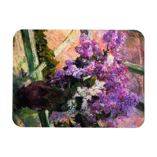 Mary Cassatt Lilacs Magnet (Horizontal)