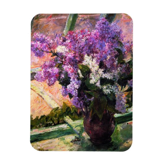 Mary Cassatt Lilacs Magnet (Vertikal)