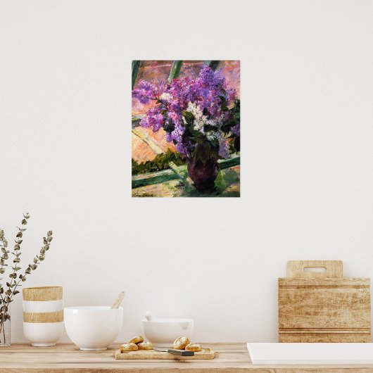 Mary Cassatt Lilacs Poster (Küche)
