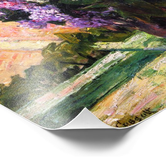 Mary Cassatt Lilacs Print Fotodruck (Ecke)