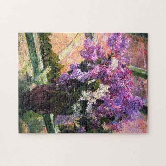 Mary Cassatt Lilacs Puzzle (Horizontal)