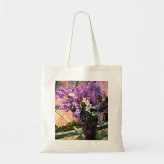 Mary Cassatt Lilacs Tote Bag Tragetasche (Vorne)
